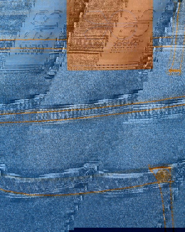 Crosshatch Winsbury Bootcut Jeans Stone Wash