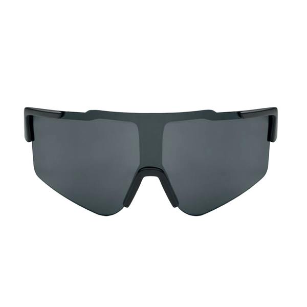 MidOcean Shine Mirrored Sport Sunglasses - Black - 