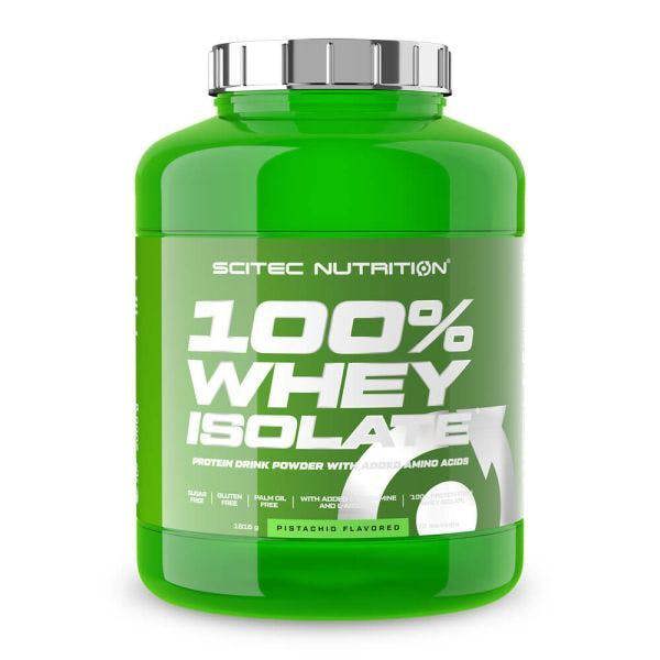 SciTec 100% Whey Isolate, Pistachio - 1816g