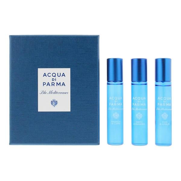 Acqua Di Parma Blu Mediterraneo Gift Set: Eau de Parfum 3 x 12ml Mirto di Panarea; Arancia di Capri & Fico di Amalfi
