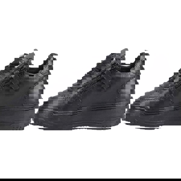 Hush Puppies Dougie Leather Boys's Black Trainers