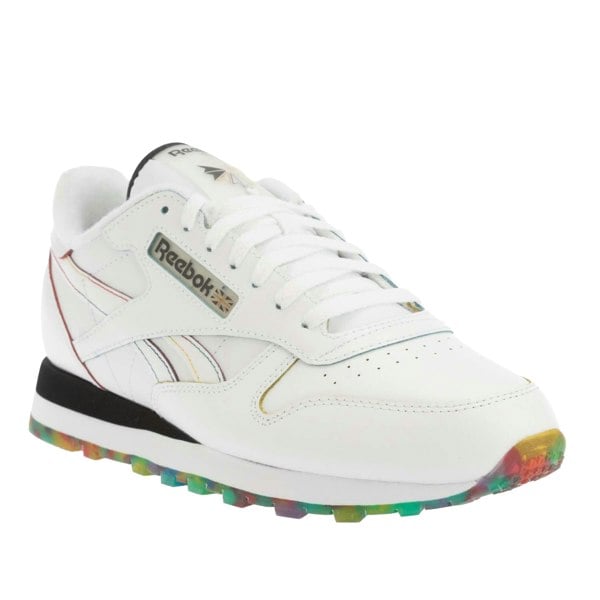 Reebok Classic Leather Trainers - White/Black