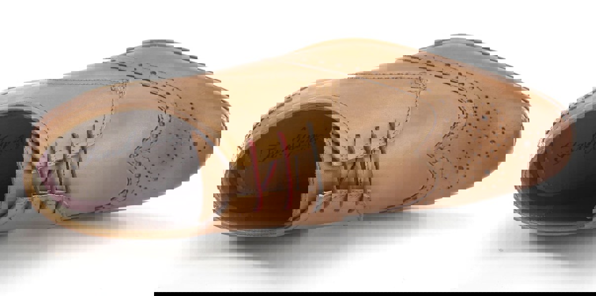 Frank James Clapham Mens Leather Brogue Lace Up Formal Shoes