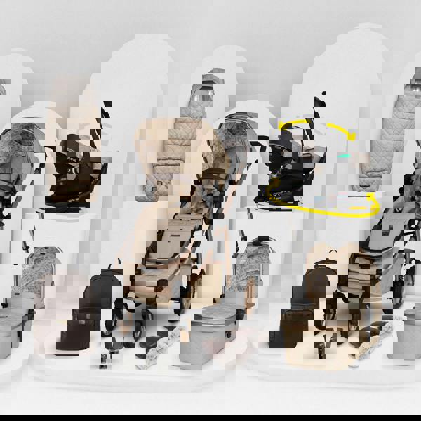 Cosatto Wow 3 Rotate & Recline Cozy Bundle Whisper