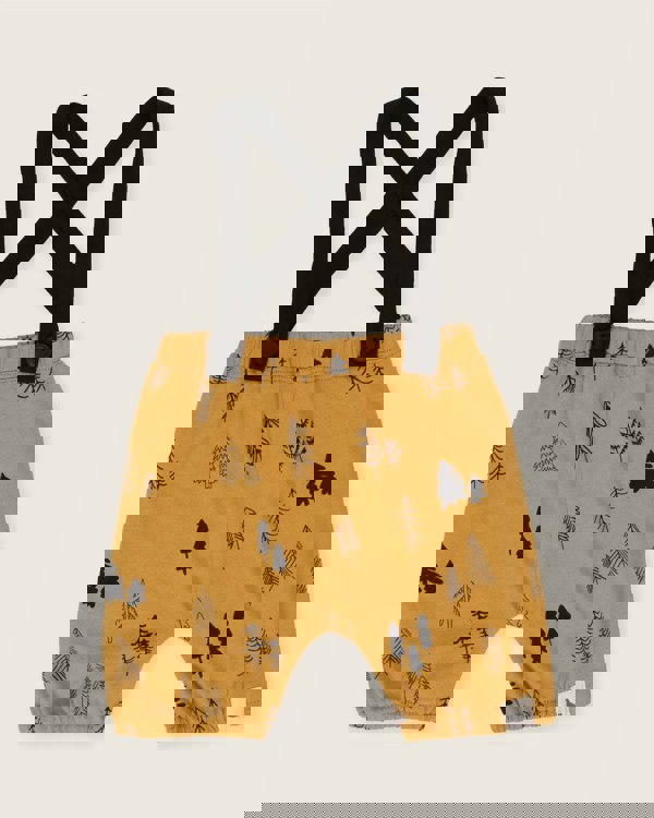 Cream Abstract Spot Print Bloomers - image 6