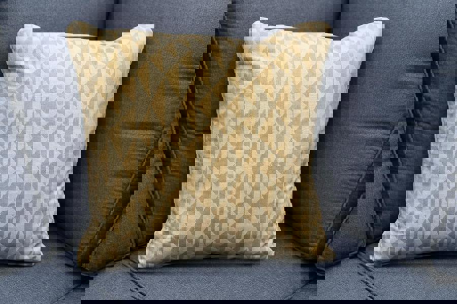 Scatter Cushions 45cmx45cm (18"x18") - Garden Sofa Cushions Pillows UK Made Beige Diamond The Garden Furniture Shop