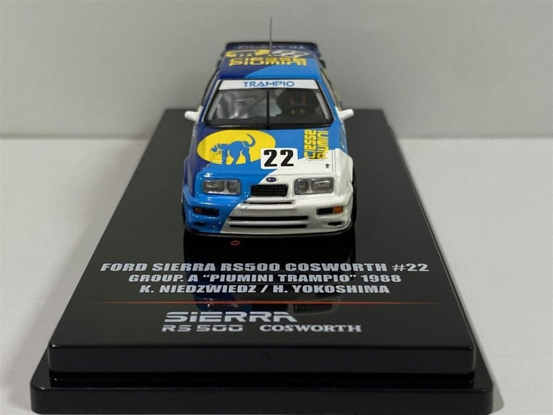 ford sierra rs500 cosworth piumini trampio 1:64 scale inno 64 in64rs500pt