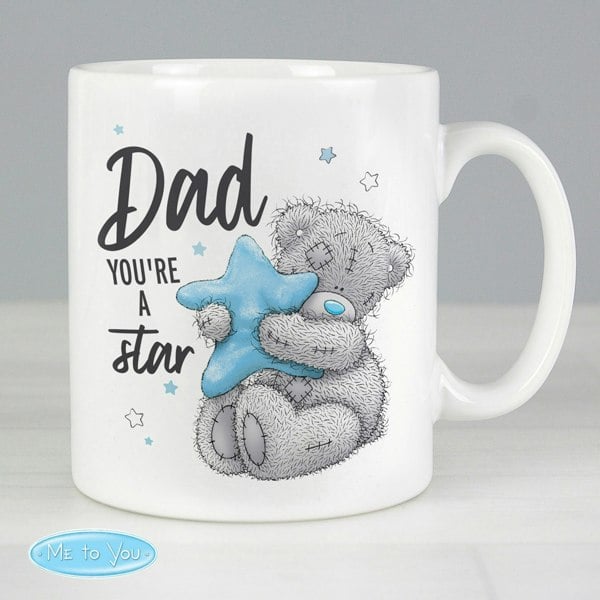 Personalised Memento Company Personalised Me To You Dad You're A Star Mug