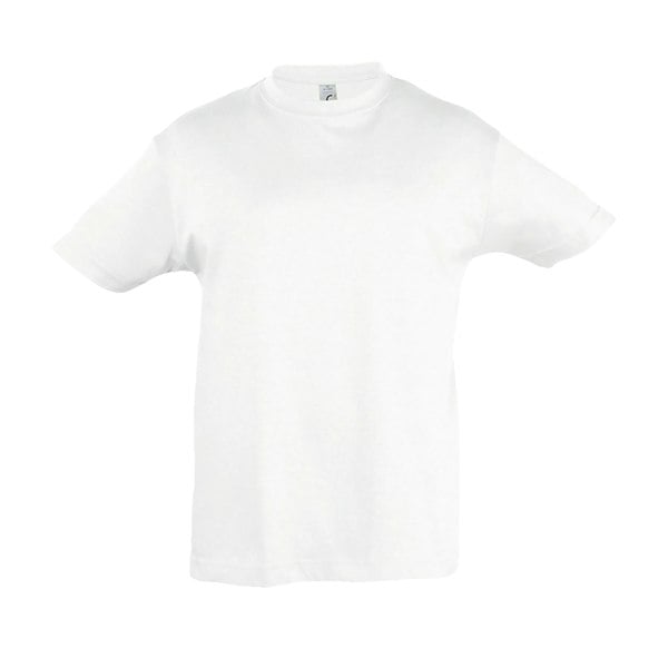 SOLS Kids Regent Short Sleeve T-Shirt - White