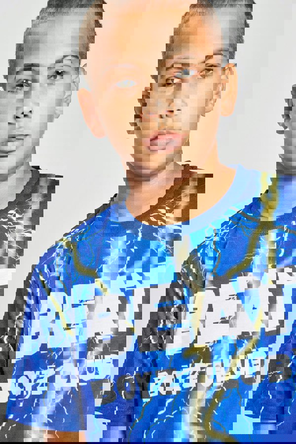 Beat Boyz Club Electric T-Shirt - Blue