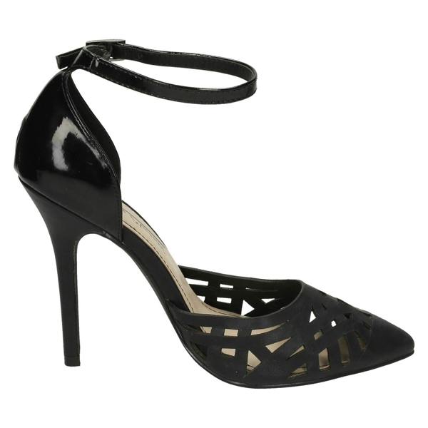 Anne Michelle Ladies Anne Michelle Ankle Strap Court Shoes