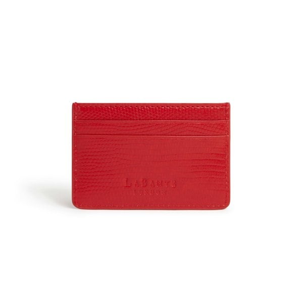 LaBante London Juniper Red CC holder & Key chain Gift Box