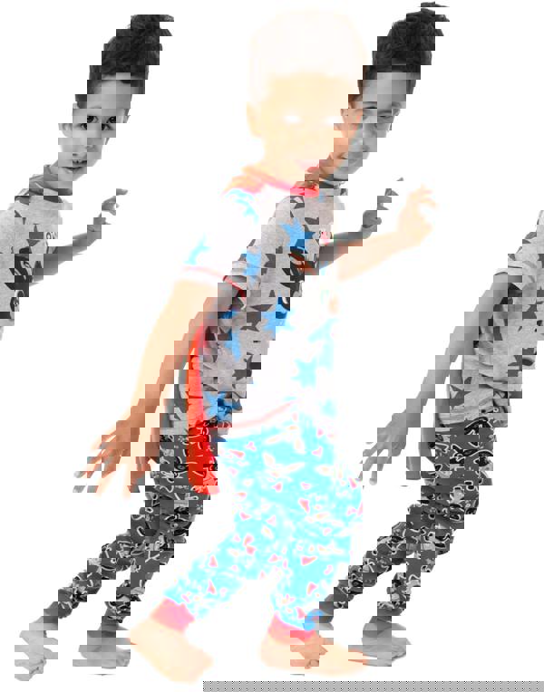 Bing Bunny Unisex Kids Grey Short Sleeve Long Leg Pyjama Set