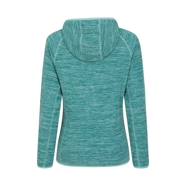 Mountain Warehouse Women's Lleyn II Melange Full Zip Hoodie - Teal