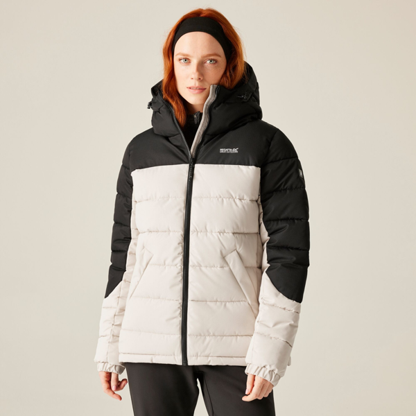 Regatta Womens Aldthorn Quilted Jacket - Perfectly Pale/Black