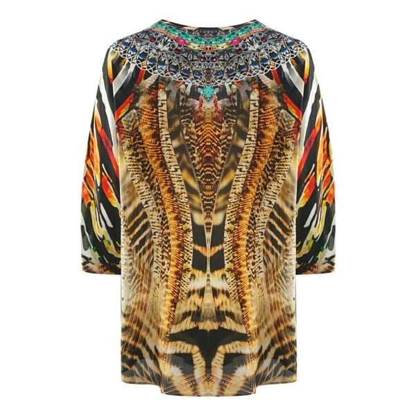 Inoa Golden Eagle 120214 Multicoloured Silk Fish Top