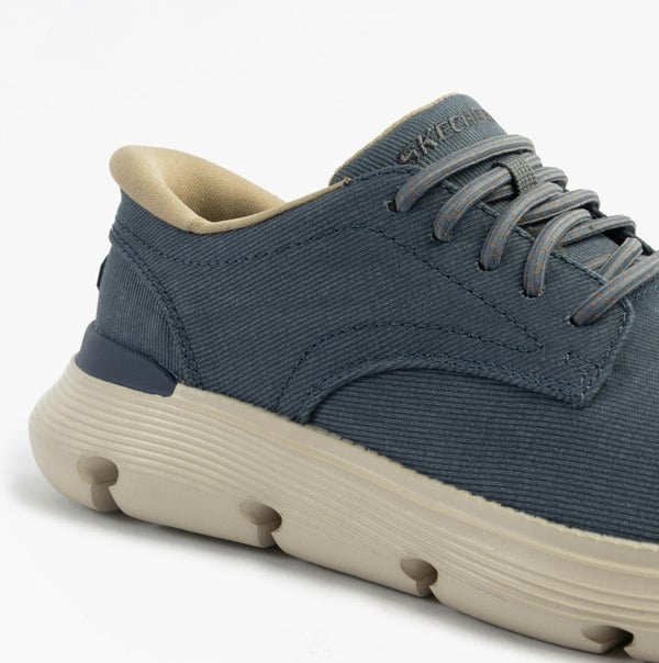 Skechers GARZA - CLIVE Mens Shoes Blue