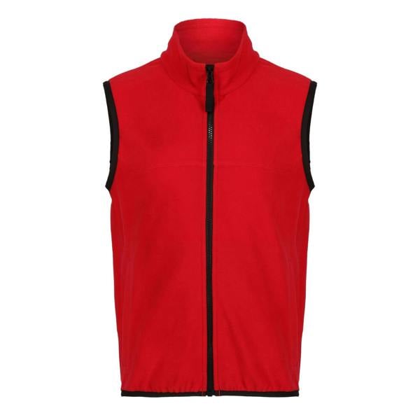 Regatta Professional Childrens/Kids Microfleece Body Warmer - Classic Red - 