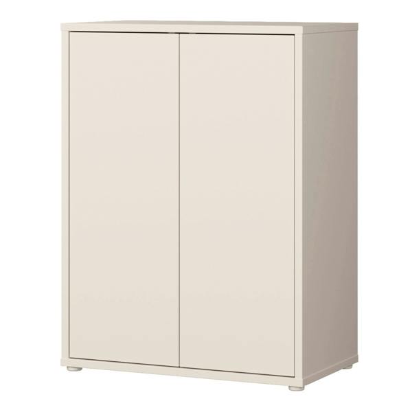 Furniture To Go Alice Springs Tall 2 Door Cupboard with Push-to-Open Doors in Sand