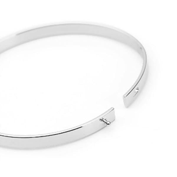 Aye Do Gifts Silver Thin Bangle