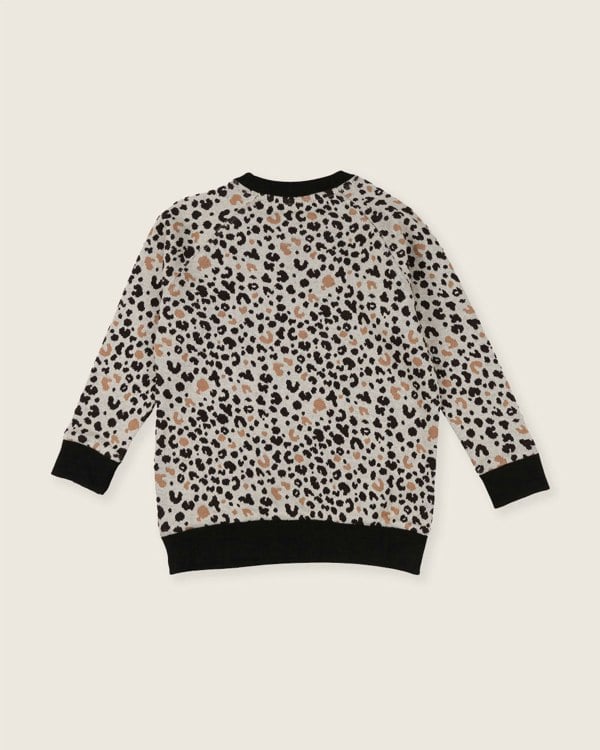 organic cotton Multicolour Leopard Animal Print Sweatshirt - image 6