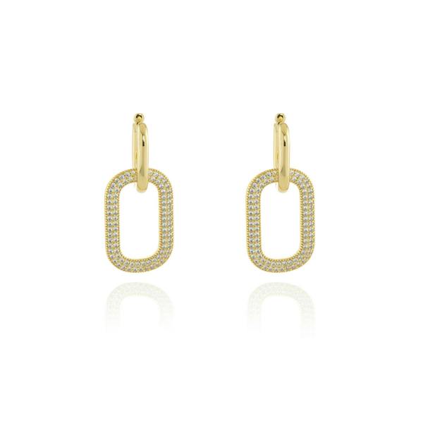 Cachet London Sela Gold Earrings