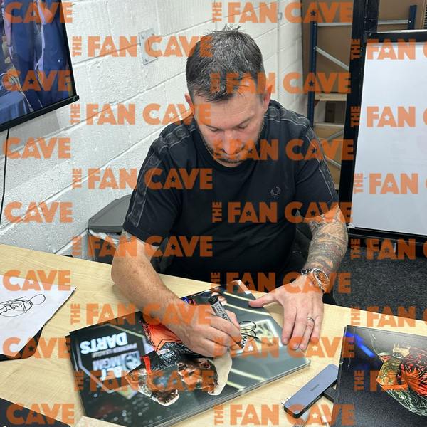 Jonny Clayton Signed 16x12 Image Deluxe Mount #1