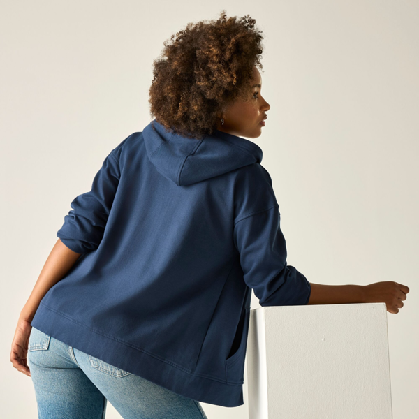 Regatta Womens Bayletta Full Zip Hoodie - Navy