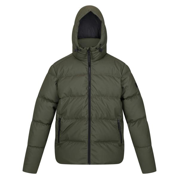 Regatta Mens Saltern Padded Jacket - Dark Khaki - 