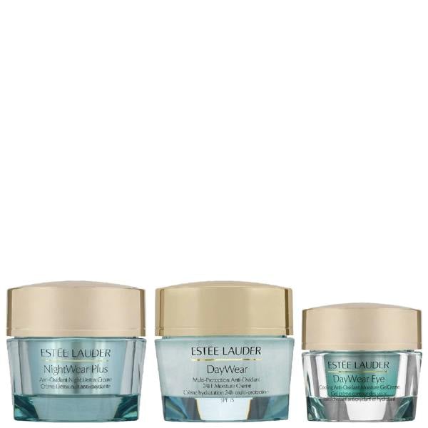 Estée Lauder Bundles Trio: Nightwear Plus Detox Creme 50ml, DayWear Creme 50ml & Daywear Eye Cream 15ml