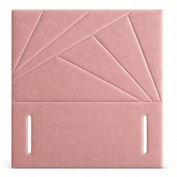 Great British Beds Mosaic Headboard - Pink Plush
