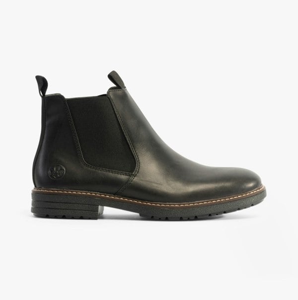 Rieker 33180-00 Mens Boots - Black