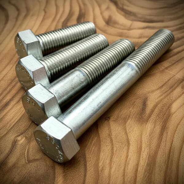 Fixaball UNF 1/4" Hex Bolt Set Screw A2 304 Stainless Steel DIN931