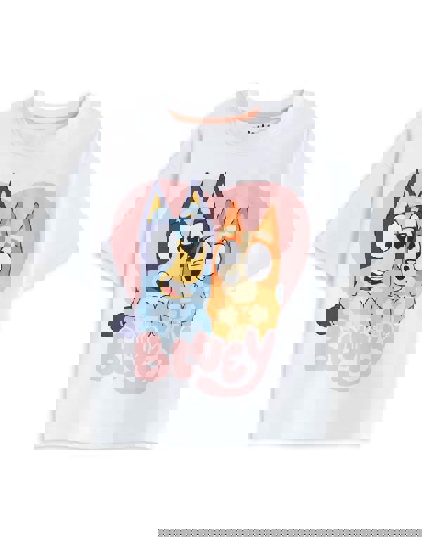 Bluey Girls Multicoloured Multi Character Multi-Pack of 2 Short Sleeve Short Leg Pyjama Set