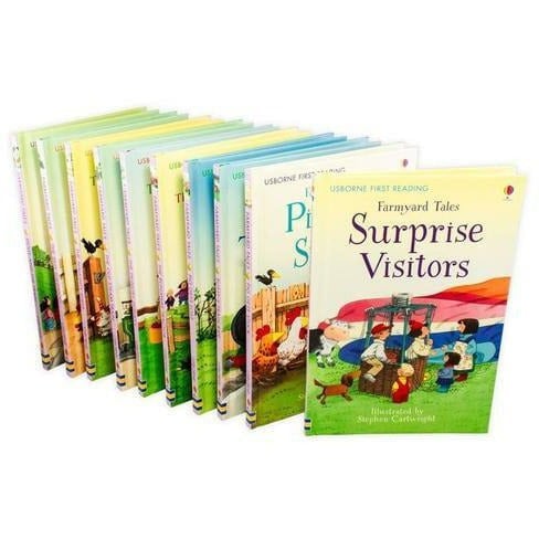 First Reading Farmyard Tales Collection 10 Books Set (Age 3+)