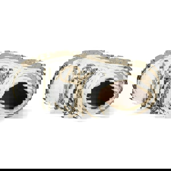 New Rock M-120N-C80 White Gothic Platform Ankle Boots