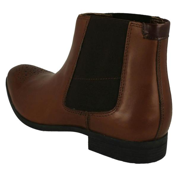 Clarks Mens Clarks Smart Chelsea Boots Gilmore Chelsea
