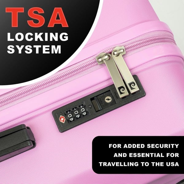 Pierre Cardin Soleil Hard Shell Suitcase Wheeled Luggage