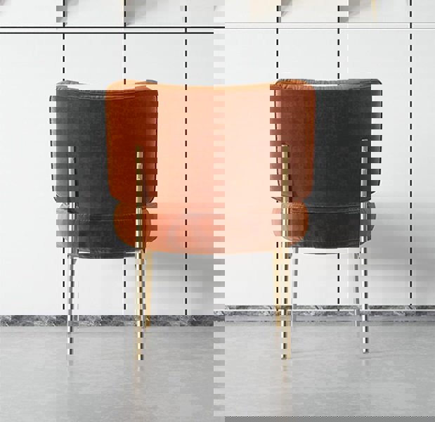 Aron Dining Chair, Velvet-Weilai Concept-Weilai Concept