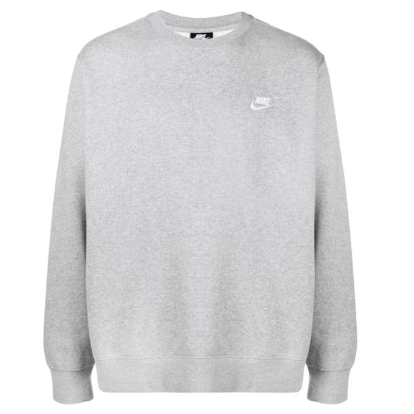 Nike Logo Crewneck Grey Sweater