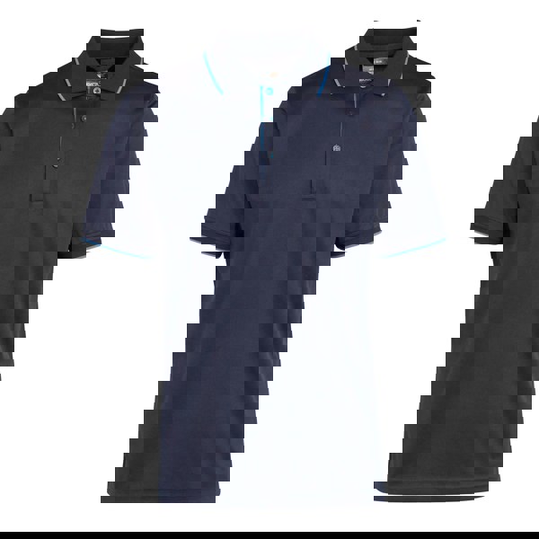 Regatta Professional Mens Short-Sleeved Polo Shirt - Navy/French Navy