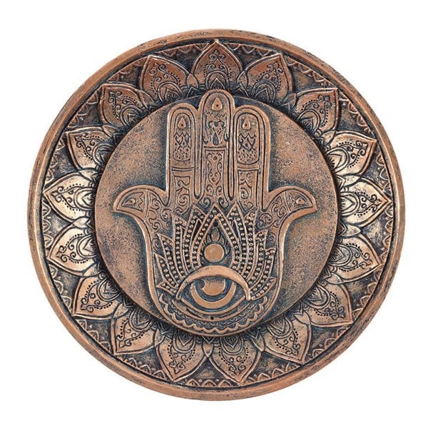 Serano Hand of Hamsa Incense Holder Plate