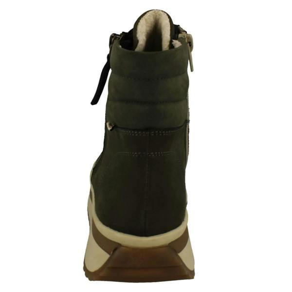 Rieker Ladies Rieker Chunky Platform Fleece Lined Ankle Boots W0962