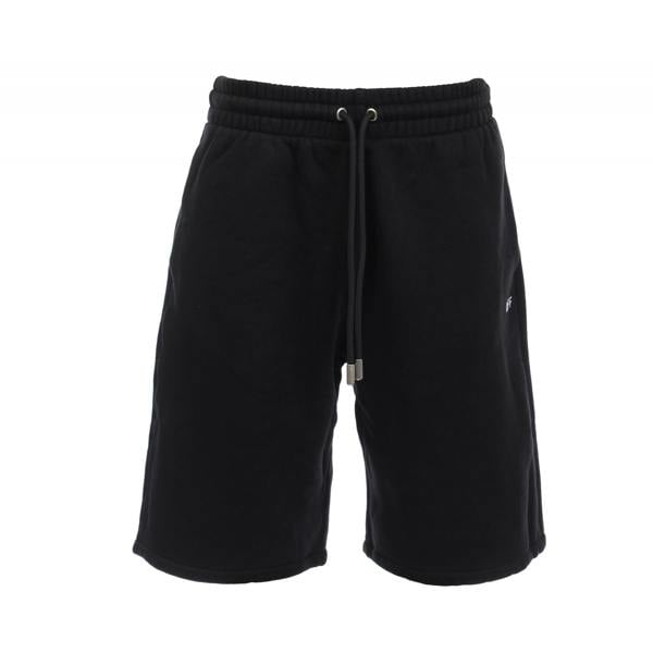 Off-White Off White Mens Scribble Diagonal Sweat Shorts - Black