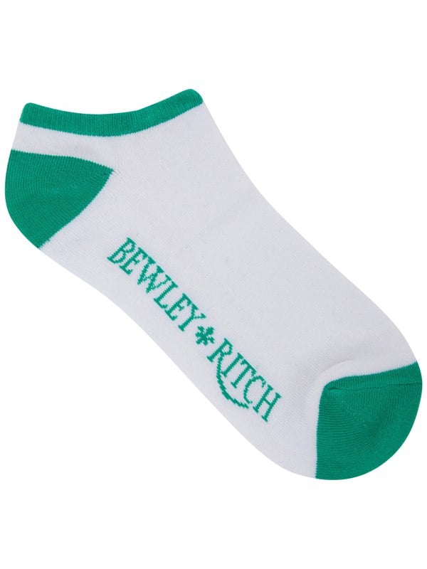 Bewley & Ritch Probus Trainer Socks 5pk White Multi