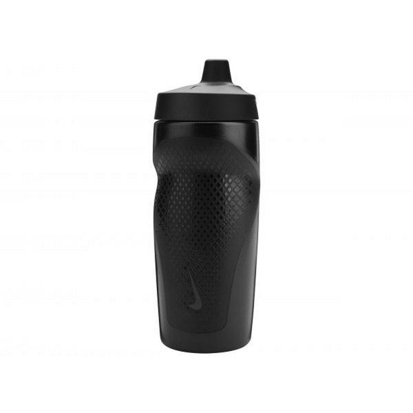 Nike Refuel Gripped Water Bottle - Black/White