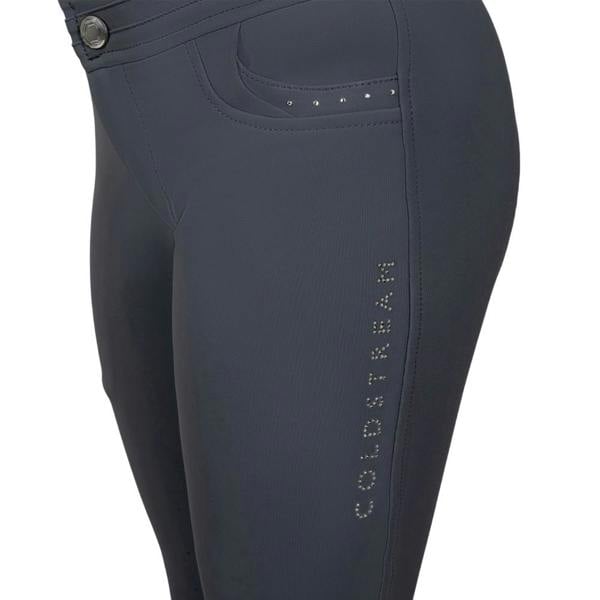 Coldstream Girls Next Generation Fenham Diamante Breeches - Anchor Blue - 