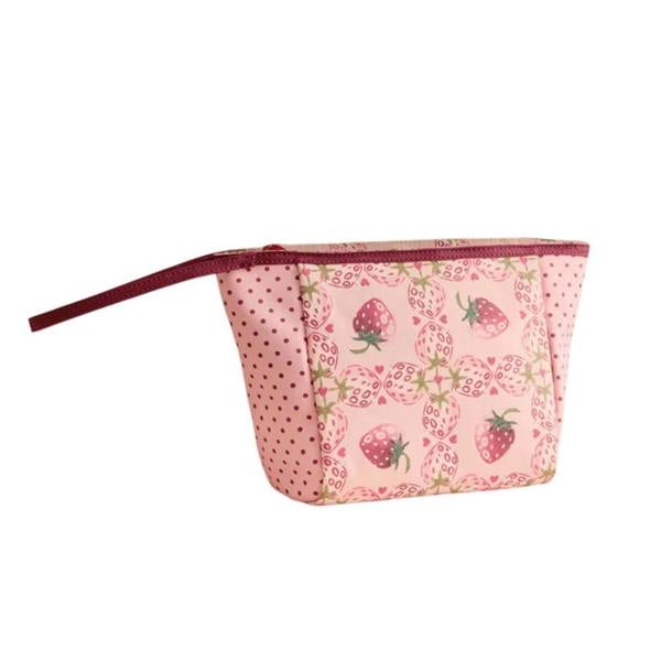 Cath Kidston Strawberry Cotton Pouch - Pink - 