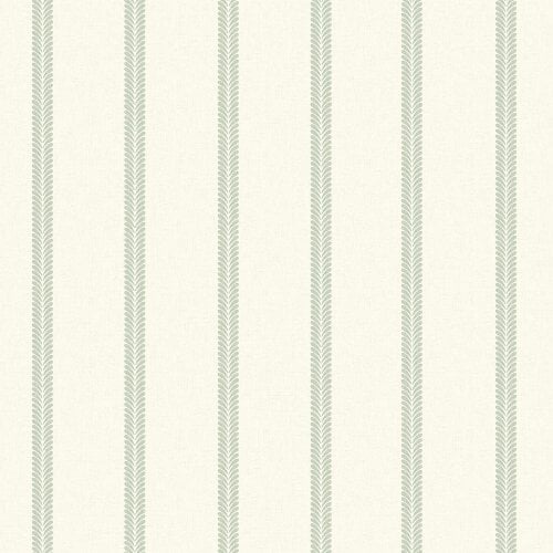 Hoopla Walls Heritage Stripe - Soft Sage 10m Wallpaper