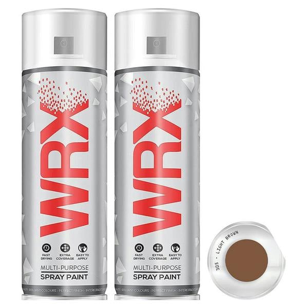 WRX 2X WRX Light Brown Spray Paint 400ml